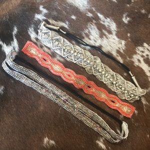 3 NWOT Headbands ✨